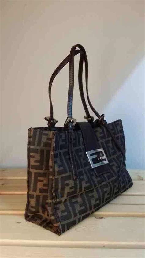 fendi small tote|authentic fendi tote.